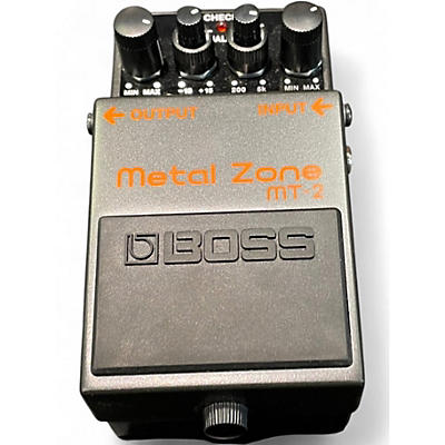 Used BOSS MT2 Metal Zone Distortion Effect Pedal