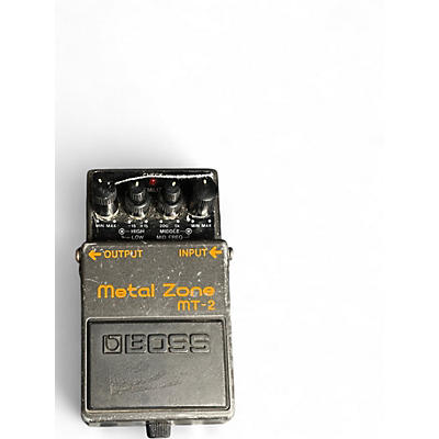 Used BOSS MT2 Metal Zone Distortion Effect Pedal