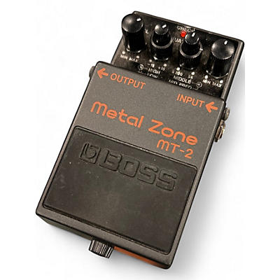Used BOSS MT2 Metal Zone Distortion Effect Pedal