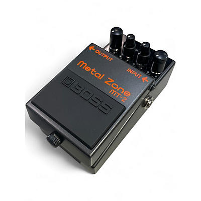 Used BOSS MT2 Metal Zone Distortion Effect Pedal