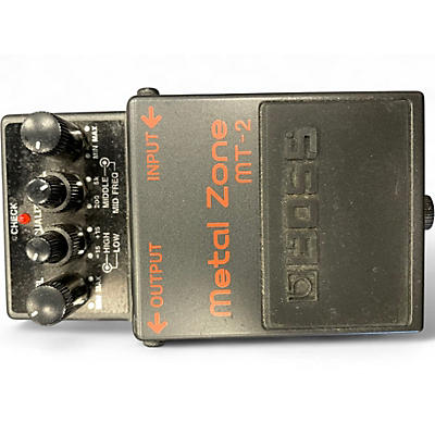 Used BOSS MT2 Metal Zone Distortion Effect Pedal