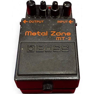 Used BOSS MT2 Metal Zone Distortion Effect Pedal