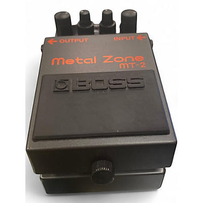 Used BOSS MT2 Metal Zone Distortion Effect Pedal