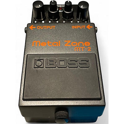 Used BOSS MT2 Metal Zone Distortion Effect Pedal