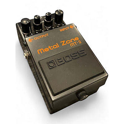 Used BOSS MT2 Metal Zone Distortion Effect Pedal