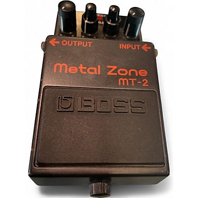 Used BOSS MT2 Metal Zone Distortion Effect Pedal