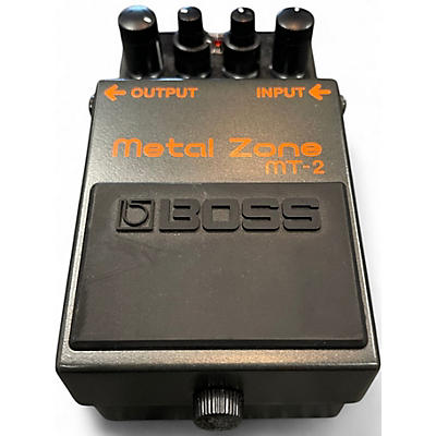Used BOSS MT2 Metal Zone Distortion Effect Pedal