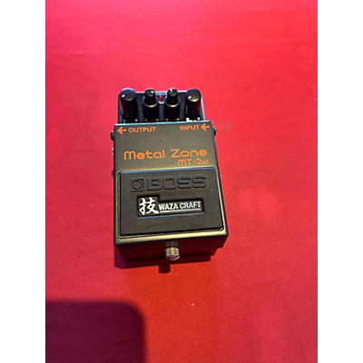 Used BOSS MT2W Metal Zone Waza Craft Effect Pedal