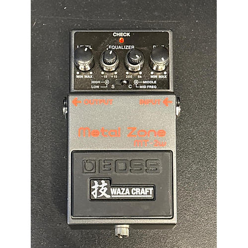 BOSS Used BOSS MT2W Metal Zone Waza Craft Effect Pedal