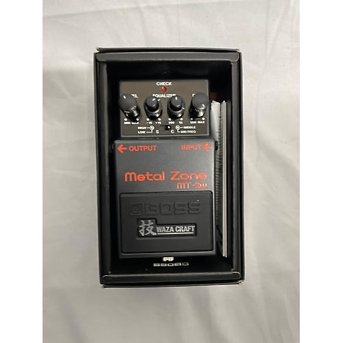 BOSS Used BOSS MT2W Metal Zone Waza Craft Effect Pedal