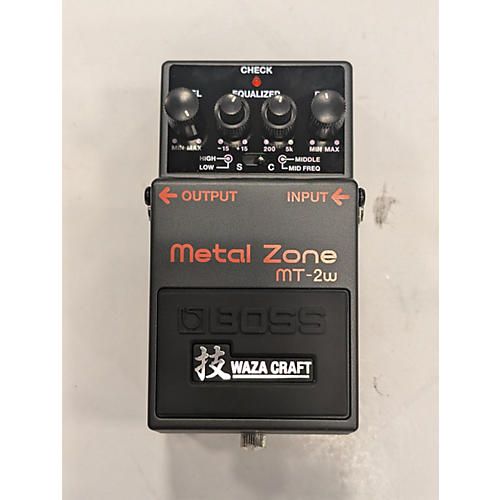 BOSS Used BOSS MT2W Metal Zone Waza Craft Effect Pedal