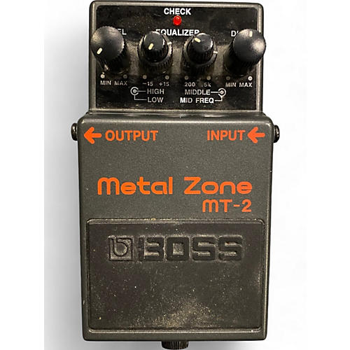 BOSS Used BOSS MT2W Metal Zone Waza Craft Effect Pedal