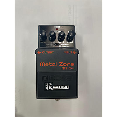 BOSS Used BOSS MT2W Metal Zone Waza Craft Effect Pedal