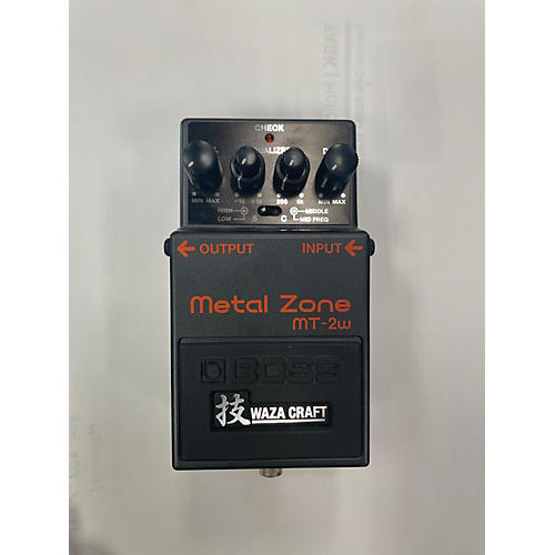 BOSS Used BOSS MT2W Metal Zone Waza Craft Effect Pedal