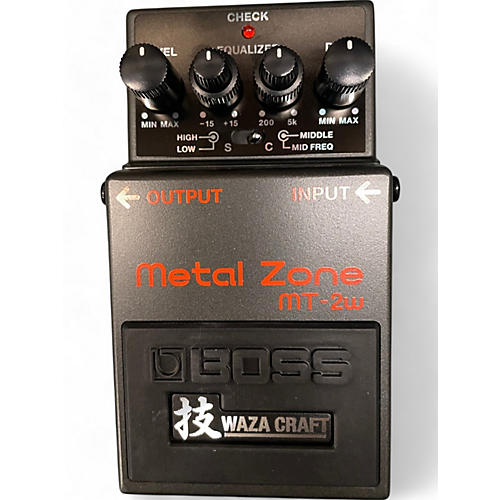 BOSS Used BOSS MT2W Metal Zone Waza Craft Effect Pedal