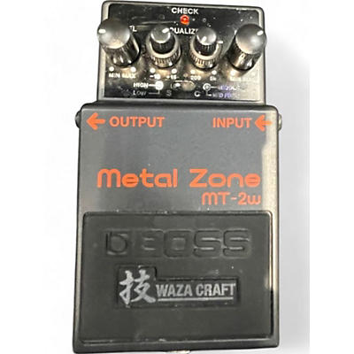 Used BOSS MT2W Metal Zone Waza Craft Effect Pedal