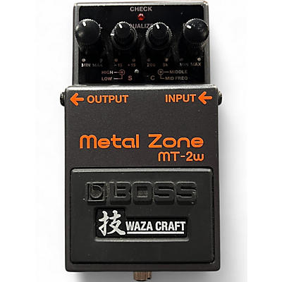 Used BOSS MT2W Metal Zone Waza Craft Effect Pedal