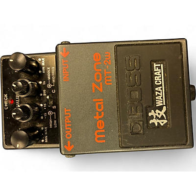 Used BOSS MT2W Metal Zone Waza Craft Effect Pedal