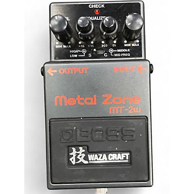 Used BOSS MT2W Metal Zone Waza Craft Effect Pedal