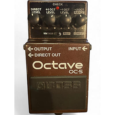 BOSS Used BOSS OC-5 Effect Pedal