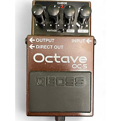 Used BOSS OC-5 Effect Pedal