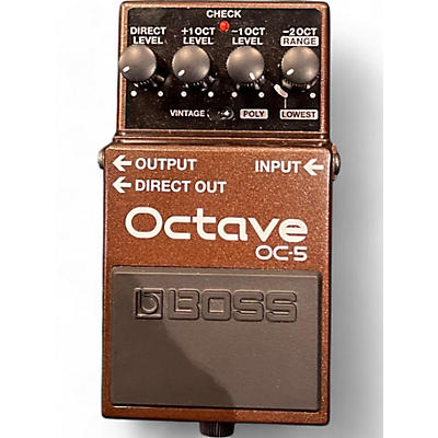 Used BOSS OC-5 Effect Pedal