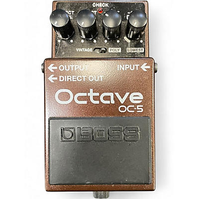 Used BOSS OC-5 Effect Pedal