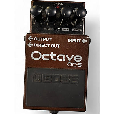Used BOSS OC-5 Effect Pedal