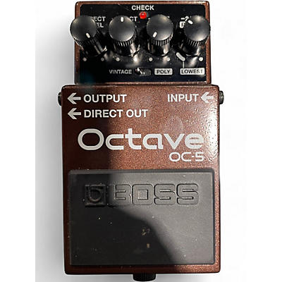 Used BOSS OC-5 Effect Pedal