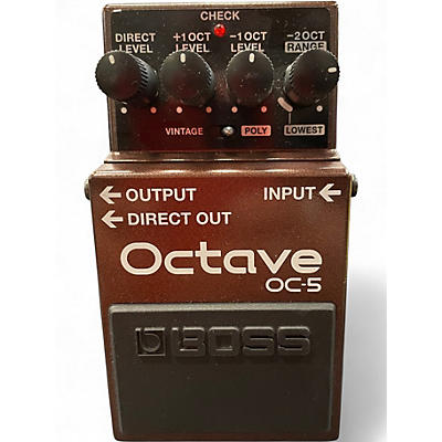 Used BOSS OC-5 Effect Pedal