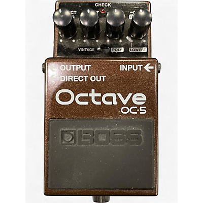 Used BOSS OC-5 Effect Pedal