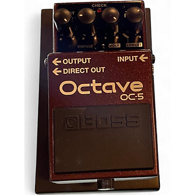Used BOSS OC-5 Effect Pedal