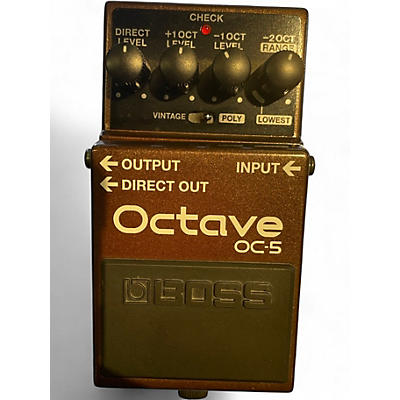 Used BOSS OC-5 Effect Pedal