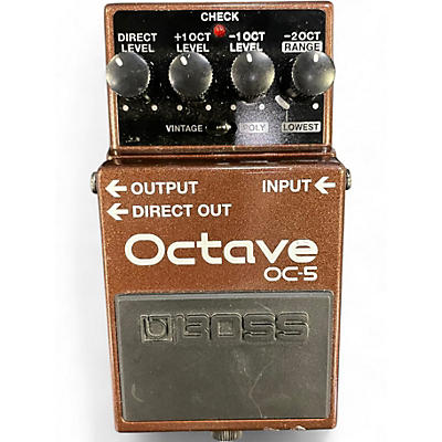 Used BOSS OC-5 Effect Pedal