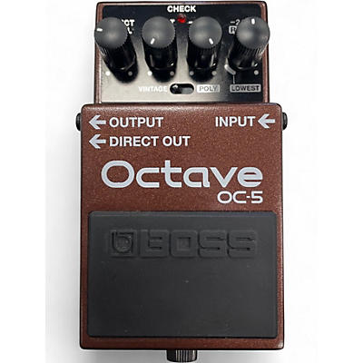 Used BOSS OC-5 Effect Pedal