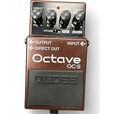 Used BOSS OC-5 Effect Pedal