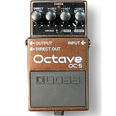 Used BOSS OC-5 Effect Pedal
