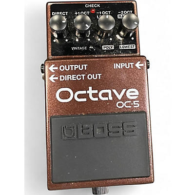Used BOSS OC-5 Effect Pedal