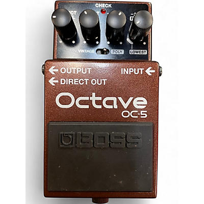 Used BOSS OC-5 Effect Pedal