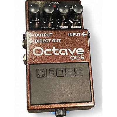 Used BOSS OC-5 Octave Effect Pedal