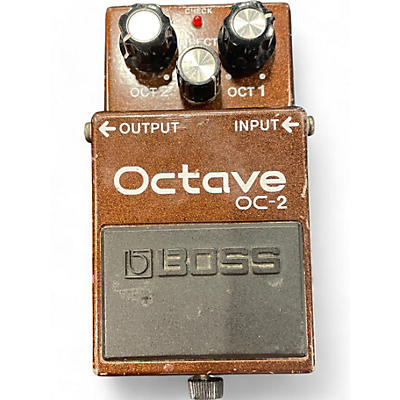 Used BOSS OC2 Octave Effect Pedal