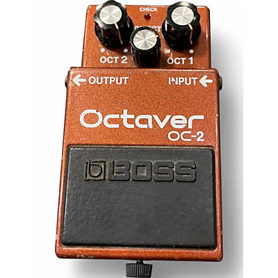 Used BOSS OC2 Octave Effect Pedal