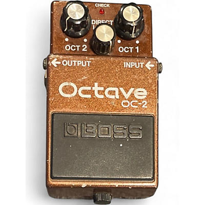 Used BOSS OC2 Octave Effect Pedal