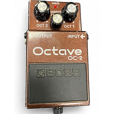 Used BOSS OC2 Octave Effect Pedal