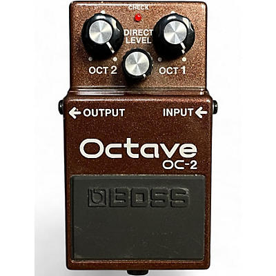 Used BOSS OC2 Octave Effect Pedal