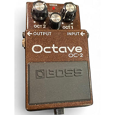 Used BOSS OC2 Octave Effect Pedal