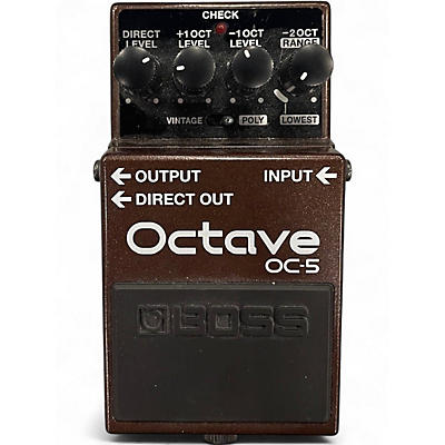 Used BOSS OC2 Octave Effect Pedal