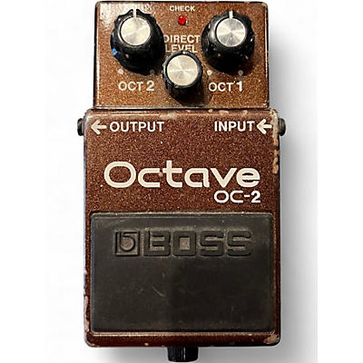 Used BOSS OC2 Octave Effect Pedal
