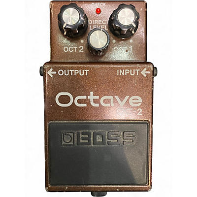 Used BOSS OC2 Octave Effect Pedal
