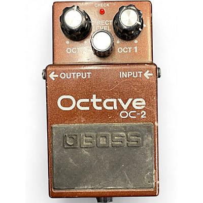 Used BOSS OC2 Octave Effect Pedal